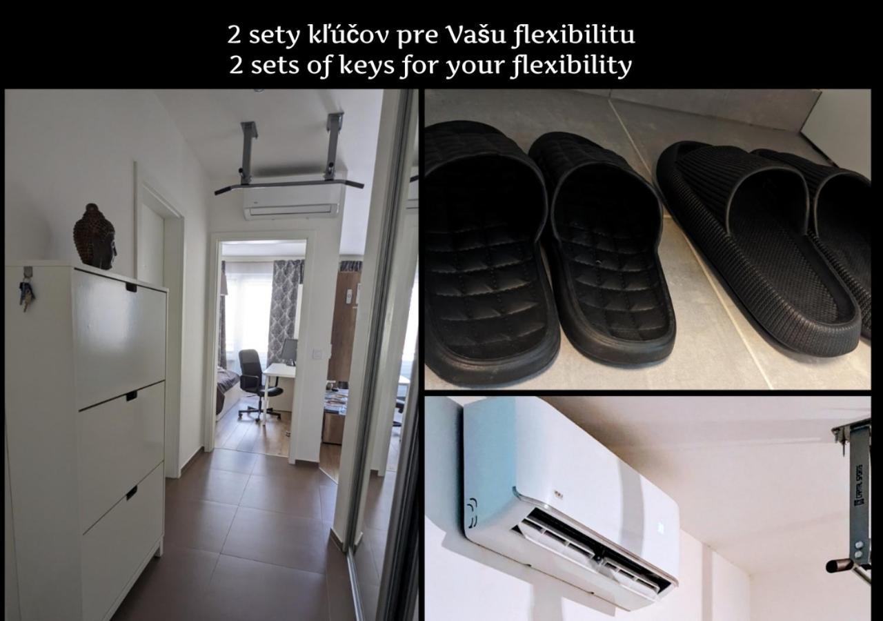 E2 Luxury Oldtown Apt - 2X Parking, Foodstore, Pcscreen, Netflix, Unlimited Music, Crib, Babychair, Fastwifi, Aircon Košice Exterior foto
